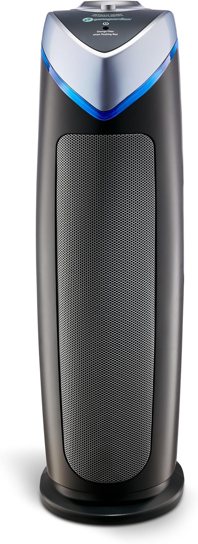 Germ Guardian AC4825 Air Purifier Bundle with FLT4825 True HEPA Replacement Filter, Quietly Filters Allergies, Pollen, Smoke, Dust, Pet Dander, Mold,Odors, UV Light Sanitizer Eliminates Germs, 22 in.