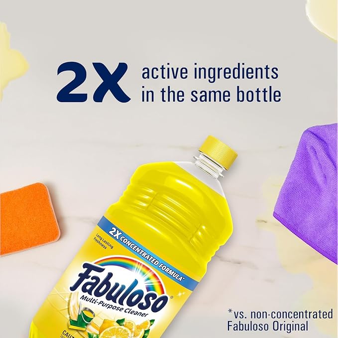 Fabuloso Multi-Purpose Cleaner Concentrated Formula, 1 Gallon
