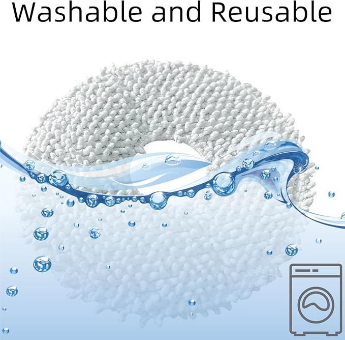 Dust Bags + Mop Pads + Roller Brush for Xiaomi X20 +, X10 +, for Dreame L10s Ultra, L10 Ultra, L20 Ultra Robot Vacuums Replacement Parts Vacuum Bag Mop Cloth Brush Set Accessories Kit