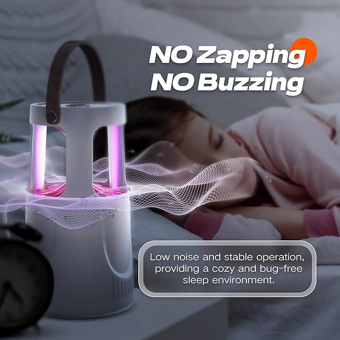 Fly Traps Indoor, Fruit Fly Trap for Home, Flying Insect Trap with Suction, Mosquito Traps Indoor & 10 Pcs Sticky Glue Boards, Gnat Traps for House Indoor