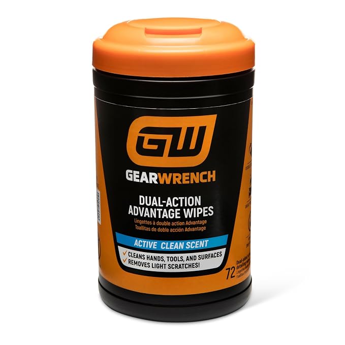 GEARWRENCH 72 Heavy Duty Scrubbing Wipes | GWWIPE72