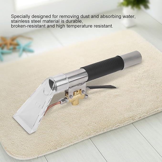 Carpet Vac Extractor Attachment for Upholstery & Carpet Accessory, Auto Detailing Hand Tool Wand