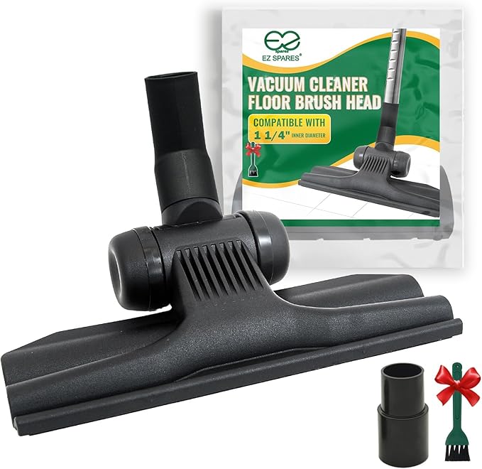 EZ SPARES Ultra-Thin 2cm Vacuum Brush Head – 1.25 Inch (32mm) Universal Replacement for Cleaning Under Bed & Furniture, Compatible with Hoover, Bissell, Eureka, Royal, Dirt Devil, Rainbow