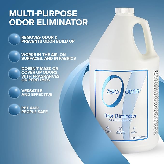 Zero Odor 128 oz. Multi-Purpose Odor Eliminator Refill GL1128004