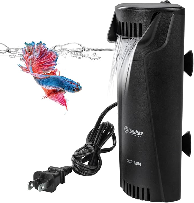 Yaubay Aquarium Filter with Large Magnet Glass Cleaner