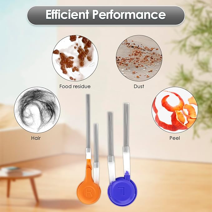 (16 Pack) For Narwal Flow Replacement Parts Compatible with Narwal Flow Robot Vacuum Cleaner, 1 Roller Brush, 1 Track-type Mop, 4 Side Brushes, 5 HEPA Filters, 5 Dust Bags, Accessories Kit
