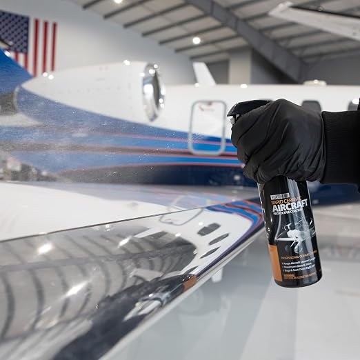 Cerakote Rapid Ceramic Aircraft Protective Coating (14 oz.) - Aviation Grade Ceramic Protection - Quick and Easy Application - Keep Aircraft Cleaner Longer
