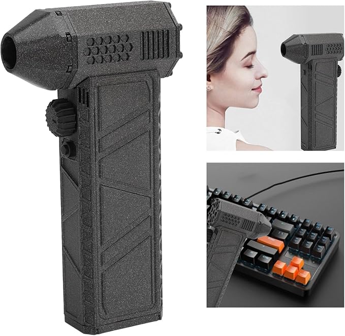 Electric Air Duster, 200000RPM Portable Fast Charging 16000mAh Stepless Speed Cordless Air Blower, for Computer Keyboard Fast