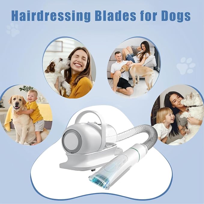 2 Pack Replacement Blade for nebot P1 Pro Pet Grooming Kit & Vacuum,Size-3F Cut Length 1/2"(13mm),Made of Ceramic Blade & Stainless Steel Blade