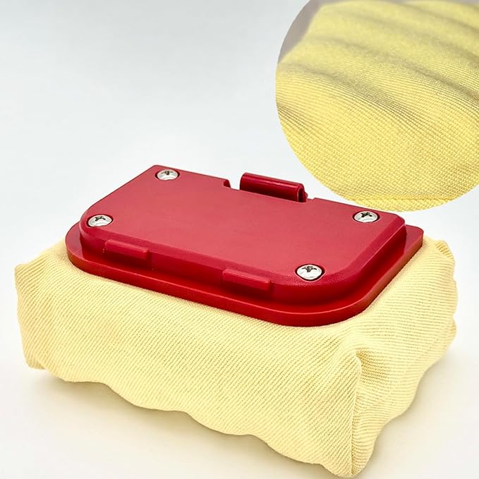 Oatislife Steam Brush Replace Head, Bristle Free Cleaning for Grills & Griddles, Fit for All Types Grill, Heat-Resistant & Dishwasher Safe, Yellow
