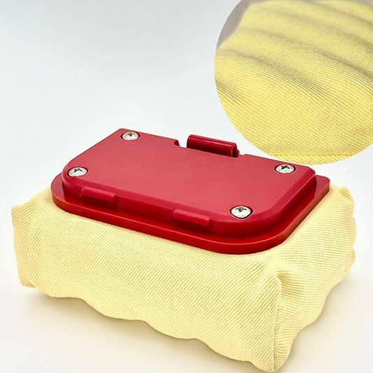 Oatislife Steam Brush Replace Head, Bristle Free Cleaning for Grills & Griddles, Fit for All Types Grill, Heat-Resistant & Dishwasher Safe, Yellow
