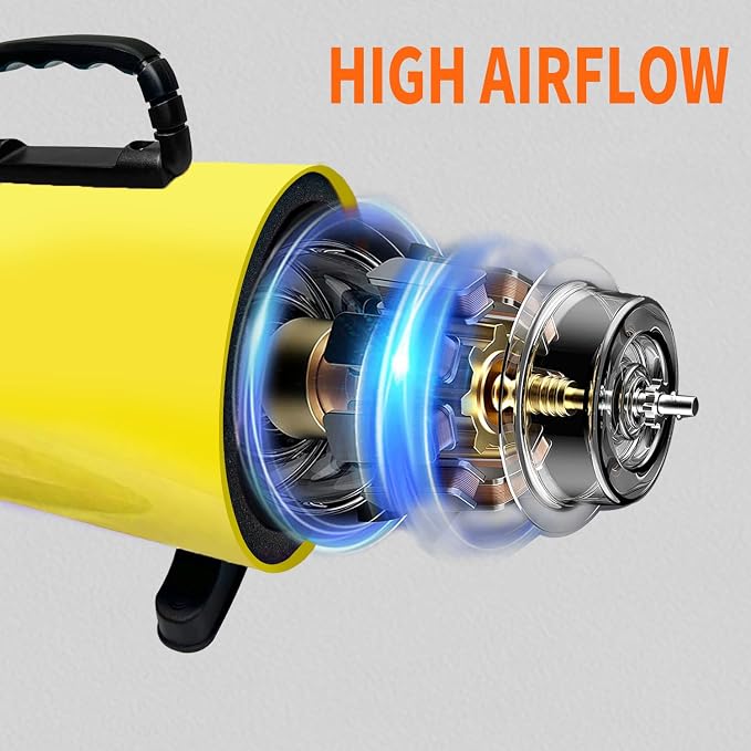 Dog Dryer,High Velocity Professional Dog Grooming Dryer,Adjustable Temperature and Speed with 4 Different Nozzles
