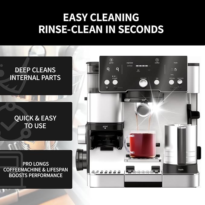 Espresso Puck Screen and Portafilter Funnel,Cleaning Tablets,Disc for Ninja Luxe Cafe Accessories,53.3mm Portafilter Filter Screen and Plastic Replacement Dosing Funnel for ES501 ES601