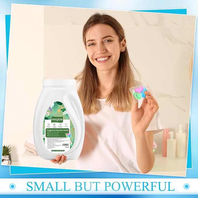 360 Count Laundry Detergent Pods Bulk Washing Machine Detergent Pods 3-in-1 Concentrated for Visible and Invisible Dirt, Fruity Aroma