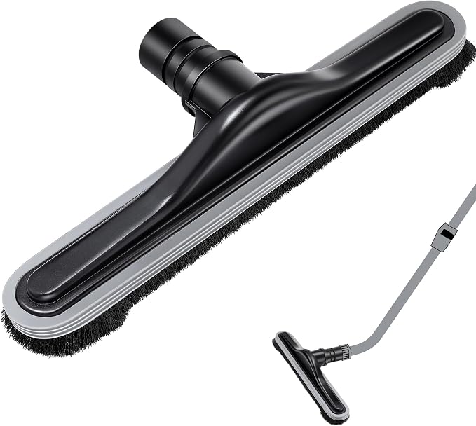 Replacement Floor Tool Compatible with ProTeam 101446 E-Z Glide Backpack Vacuum,Compatible with Hoover C2401, 14" Multi-Surface Brush for Commercial Cleaner(1 Pack,Tpe Strip Brush)