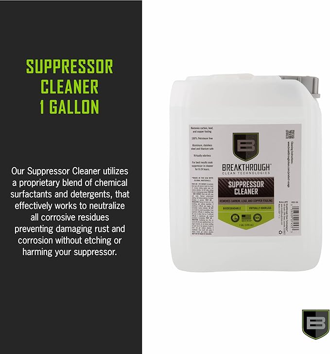 Breakthrough Clean Technologies Suppressor Cleaner