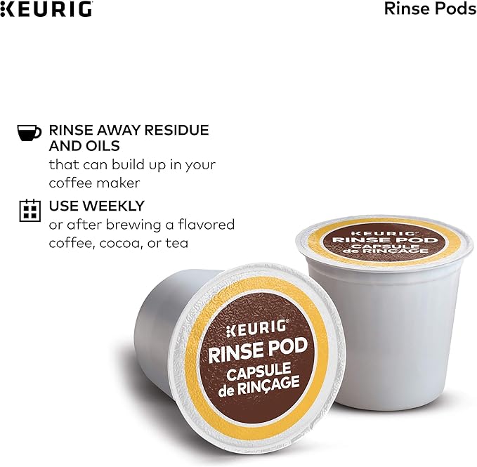 Keurig 6-Month Brewer Maintenance Care Kit, Includes Descaling Solution, Rinse Pods, & Water Filter Cartridges, Works with all K-Cup Pod Coffee Makers