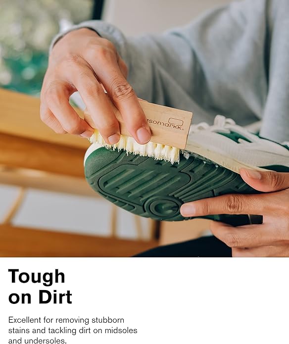 Jason Markk Quick Clean Kit Shoe Cleaner & Standard Cleaning Brush, 3-Piece Set, Ready-To-Use Foam, Delicates & Standard Brush, Sneaker Care, Ideal for Footwear