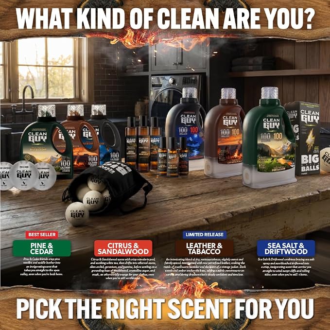 Laundry Detergent | Citrus & Sandalwood Scent, Energizing Freshness, Deep Clean Technology, Soft & Fresh Clothes - Citrus & Sandalwood (100 Loads)