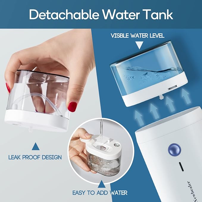 Newbealer Steamer for Clothes, 2 Steam Levels & Dry Iron, 120V Only (Blue) | Foldable & 20s Fast Heat, 360°Anti-Spill, 1200W 180ml Handheld Fabric Wrinkle Remover, 1.5 lbs Compact Size for Trip/Home