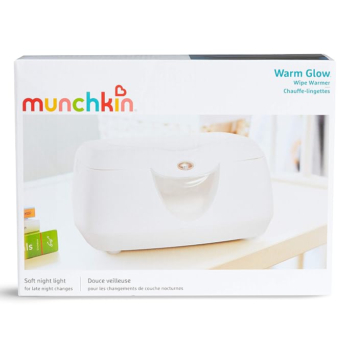 Munchkin® Warm Glow™ Baby Wipe Warmer and HYP03™ Diaper Rash Spray with Hypochlorous Acid