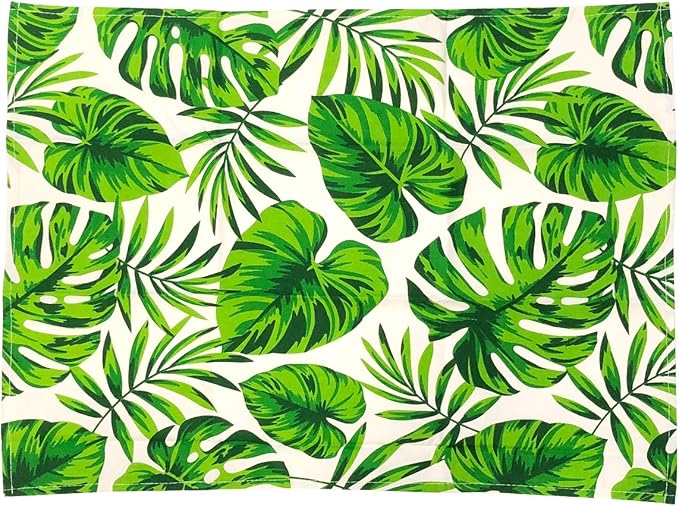 Wrapables® 100% Cotton Kitchen Dish Towels (Set of 3), Tropical Flowers