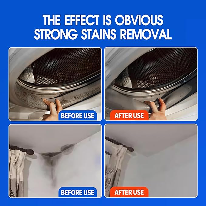 LANWEXY-Highly Effective Removal Spray,Wall Cleaner Spray-Bathroom Foam Cleaner for Shower,Wall,Ceiling,Wood,Kitchens,Tile,Killer with Prevention Inhibitor-1 bottle