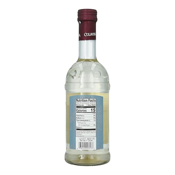 Colavita White Balsamic Vinegar, 17 Fl Oz (Pack of 6)