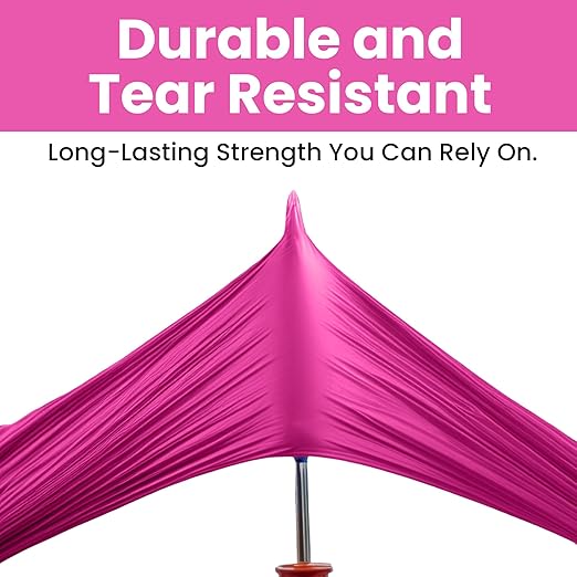 SAFEWAY USA Pink Nitrile Gloves Disposable — Non-Latex, Powder-Free, Ambidextrous Design Multi-purpose Gloves for House Chores, Nail Tech, Salon, Tattooing, Esthetician and more — (100 pcs, Large)