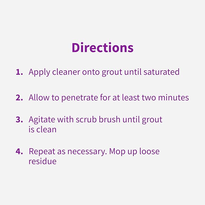 Rejuvenate Grout Deep Cleaner Cleaning Formula Instantly Removes Years of Dirt Build-Up to Restore Grout to the Original Color (32 fl oz)