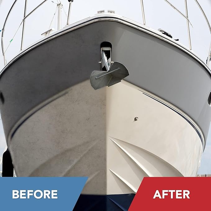 Marine Shine & Shield | 42% Ceramic Spray | Better than Boat Wax | Hydrophobic Spray with UV Protection | Marine Sealant Ceramic Spray | Sealant Boat Maintenance | 16oz