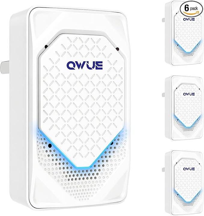 4Pack Air Ionizer Plug In, Filterless Home Negative Air Purifier, Quiet Air Freshener Portable Cleaner for Odors Smoke Dust, Air Purifiers for Home Office, Bedroom, Bathroom