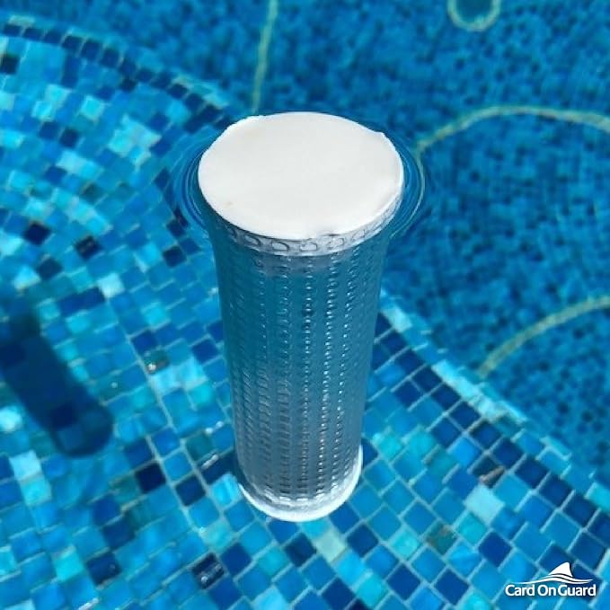 Solar Sanitizer Tube for Swimming Pools and Hot Tubs | BioPhotonX Technology Reduces Chlorine, Bromine Use by Minimum 50% for 12 Months | 4-Pack for Swimming Pools up to 40,000 Gallons