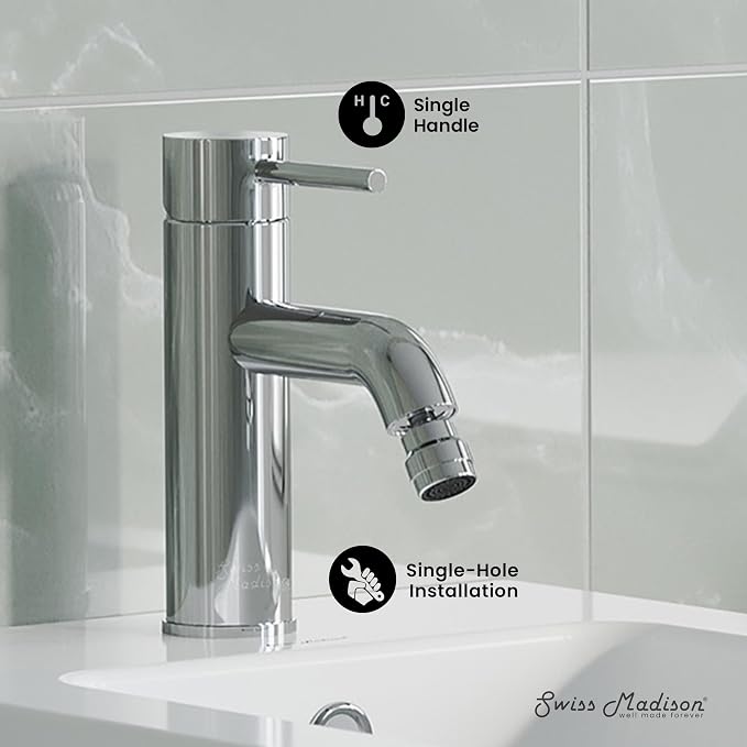 Swiss Madison Well Made Forever SM-DF81C Ivy Bidet Faucet in Chrome