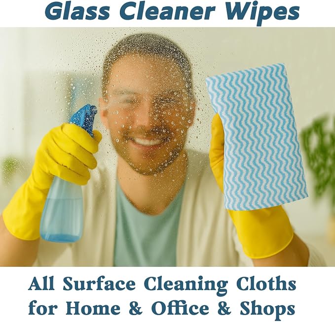 Reuse Paper Towels Washable Zero Waste Paperless Kitchen Washcloths, Multi-Purpose Cleaning Handi Wipes, Disposable Dish Cloths for Drying Washing