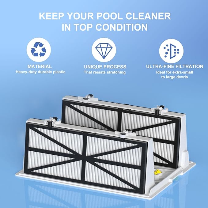 Cartridge Assy and Bottom Lid Conversion Kit Compatible with Dolphin DX3 DX4 Automatic Robotic Pool Vacuum Cleaner, Part Number: 9995431-ASSY; 9991414-R1