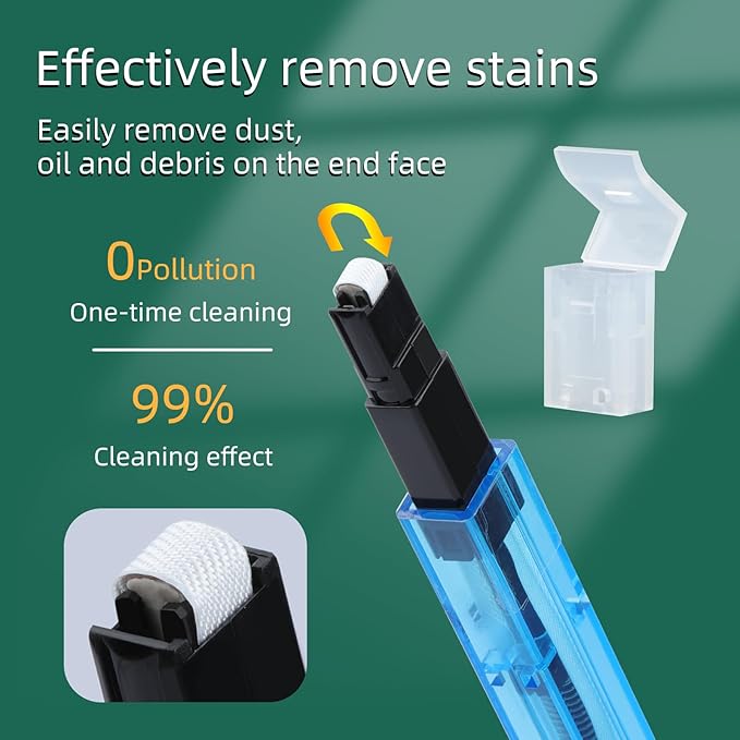 FTTH Optical Fiber Connector Cleaner MPO MTP Cable Cleaning Pen of Usages 600 Times