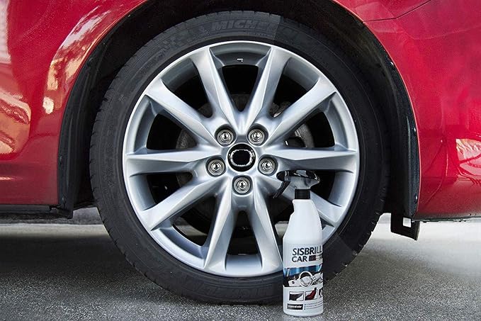 Sisbrill Car Leather Cleaner & Conditioner Spray – Auto Interior Cleaner for Leather, Plastic, Vinyl, Dashboards – Satin Finish – 1.3 Gal