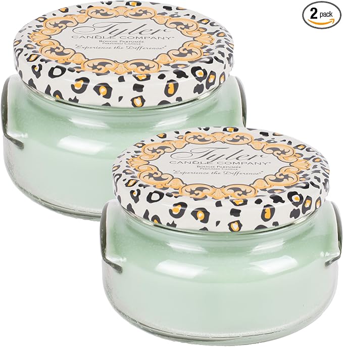 Tyler Candle Company 11075 PEARBERRY 11 Ounce Scented Jar Candle for Home or Office, Pack of 2