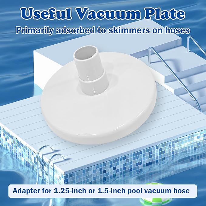 Above Ground Pool Skimmer Kit- Wide Mouth Opening Thru-Wall Skimmer- Outer Dimensions：13-9/16 in (W) x 7-9/16 in (H) ，Inner Dimensions 11-15/16 in (W) x 5-5/16 in (H)