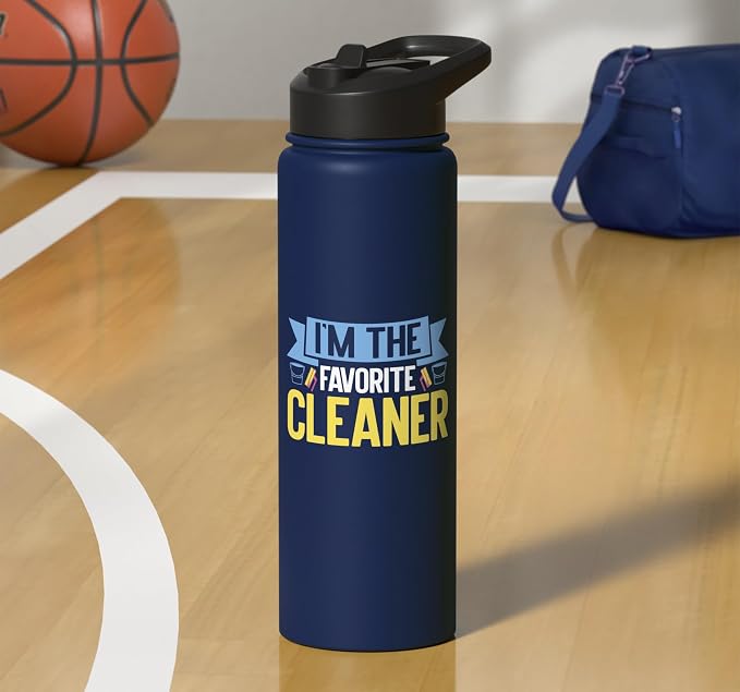 Im the favorite Cleaner Cleaning Stainless Steel Insulated Water Bottle