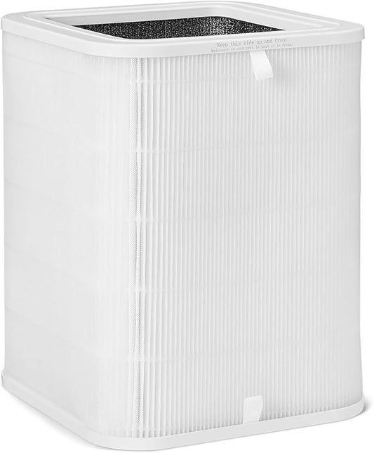 Amazon Basics Air Purifier Replacement Filter for Amazon Basics Large Room Air Purifier B0DT63BVN3 (NOT for other models), Covers Up to 2600 Sq Ft, White, 1 Pack