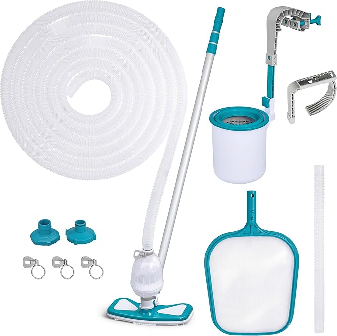 Bestway Deluxe Pool Maintenance Kit, AquaClean Above Ground Pool Cleaning Set