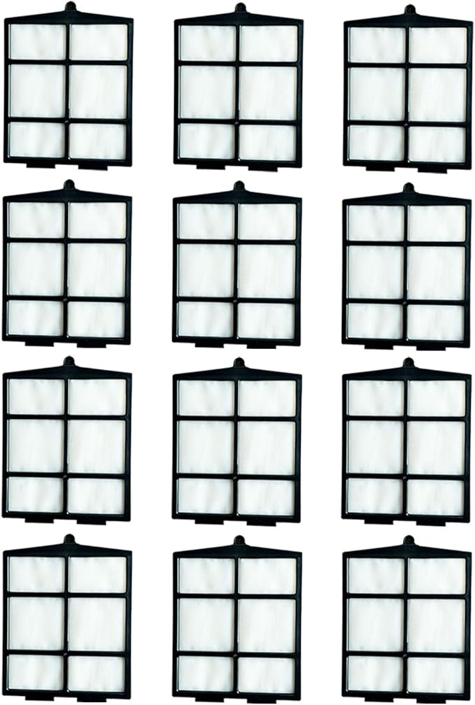 12 Pre Filter Replacement Accessories for Shark Robot Vacuums — Compatible with AV2110S / AV2120 / RV2110 / RV2120AE