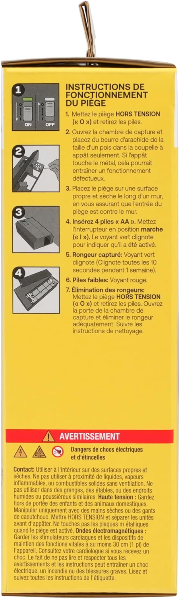 Victor Electronic Mouse Trap Humane Mouse Traps Indoor for Home - M250B - No Touch Electric Mouse Traps for Home