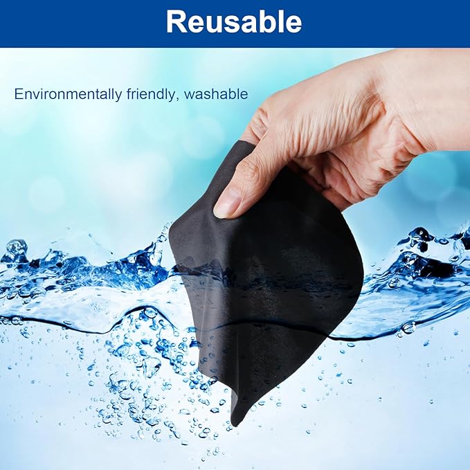 100PCS Glasses Cleaning Cloth, Glass Cleaning Cloth, Microfiber Cleaning Cloth for Glasses, Phone, Screens, Camera Lens and Other Delicate(5.47 * 5.82 in)