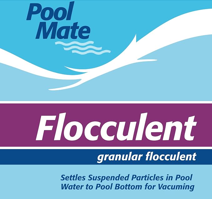 Pool Mate 5-Pounds Premium Granular Flocculant, Pool Clarifier, Made in USA