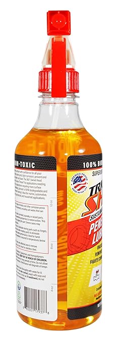 Trick Shot - 3-in-1 Penetrating Lubricant Oil - Biobased Food Grade Industrial Oil for Parts, Rust and Corrosion Remover, Anti-Seize Lubricant Protects Metal Surfaces, Degreases & Cleans - 16 oz