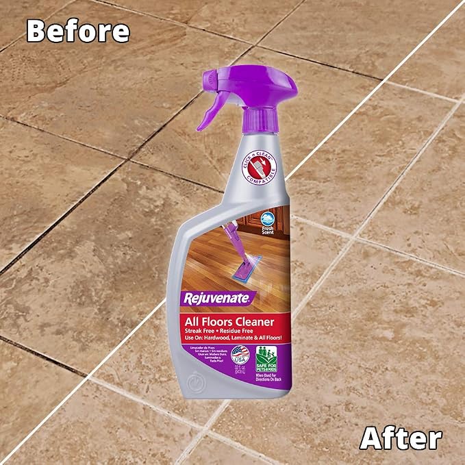 Rejuvenate Shine Refresher Hardwood Polish Restorer 32oz Cleaner 32oz