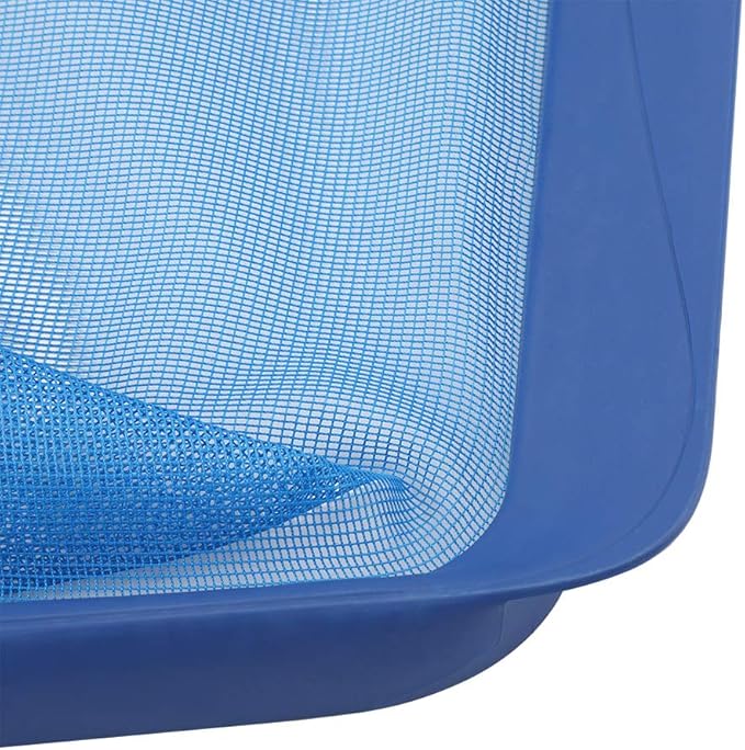 Pool Skimmer Net, Professional Swimming Pool Leaf Skimmer Net Larger Capacity Pool Nets for Cleaning Finest Debris Pool Maintenance Clean Pool Fine Mesh Silt Net Skimmer